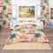Designart 'Tropical Exotic Flowers & Pineapple Pattern' Tropical Bedding Set - Duvet Cover & Shams